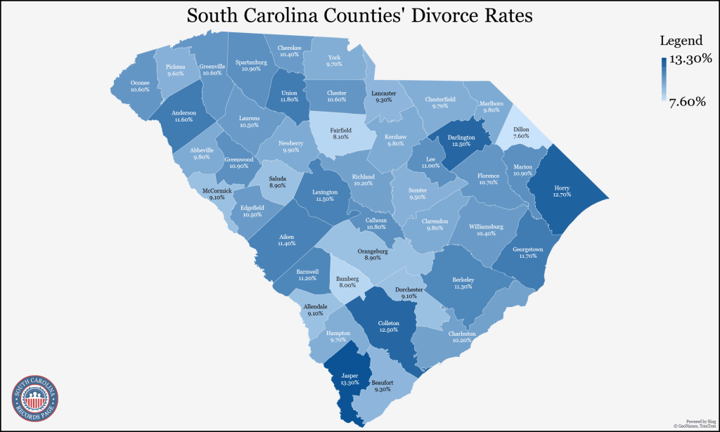 Free South Carolina Public Records (Divorce, Marriage, Warrant)